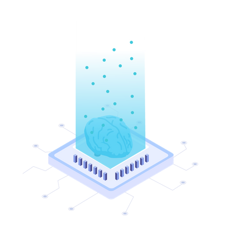 Programación de inteligencia artificial  Ilustración