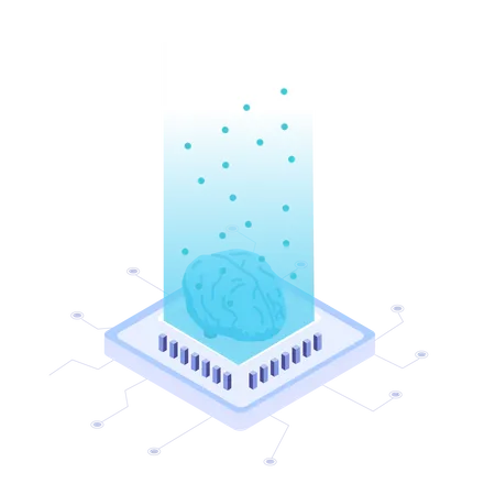 Programación de inteligencia artificial  Ilustración