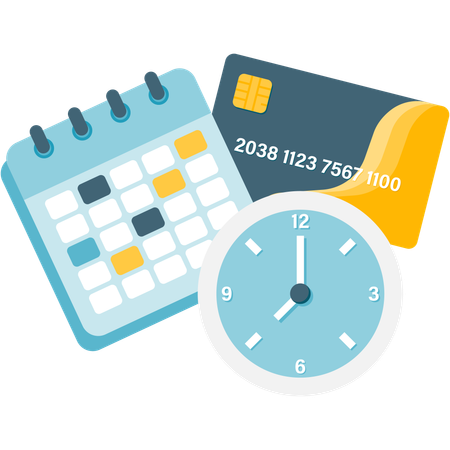 Programar pago automático  Ilustración
