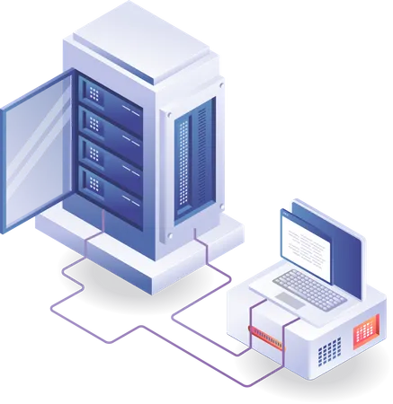 Programmation du système informatique serveur  Illustration