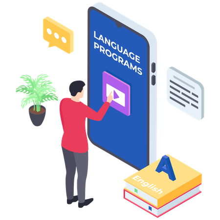 Programme de langue  Illustration