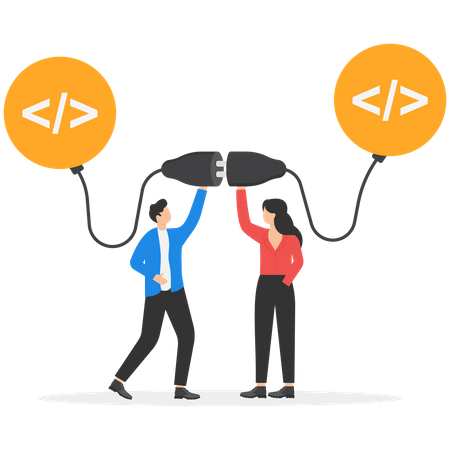 Programmer connect API links  Illustration