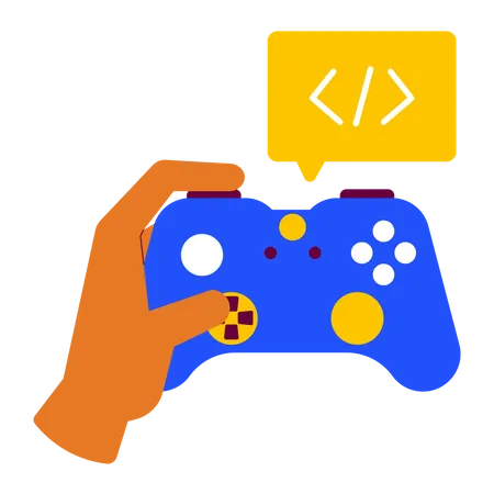 Programmeur de jeux  Illustration