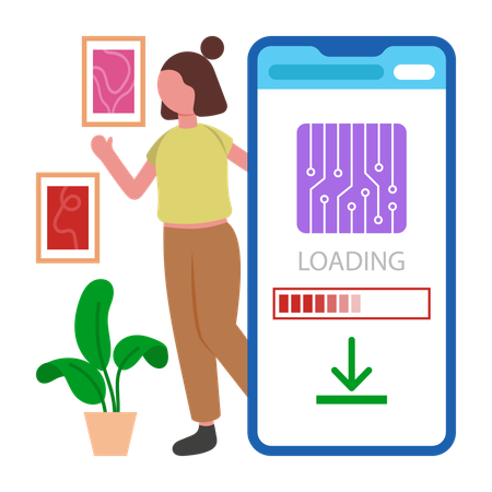 Le programmeur développe le firmware  Illustration