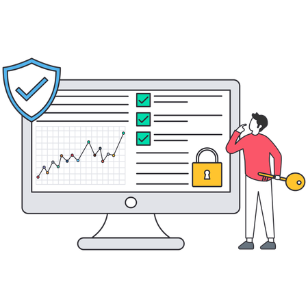 Programmierer beheben Fehler und debuggen Website-Code  Illustration