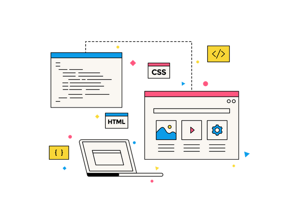 Programming develop  Illustration