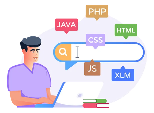 Programming Languages Illustration