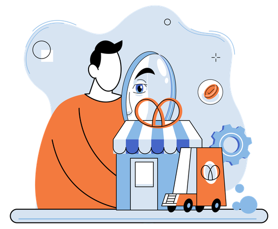 Progress in small businesses can be measured by milestones achieved  Illustration