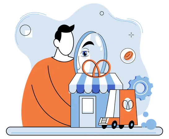 Progress in small businesses can be measured by milestones achieved  Illustration