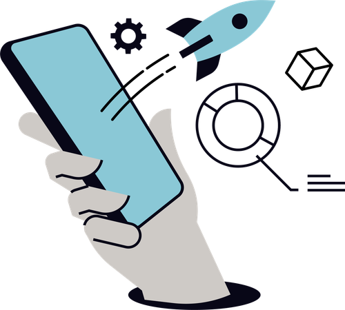 Project launch  Illustration