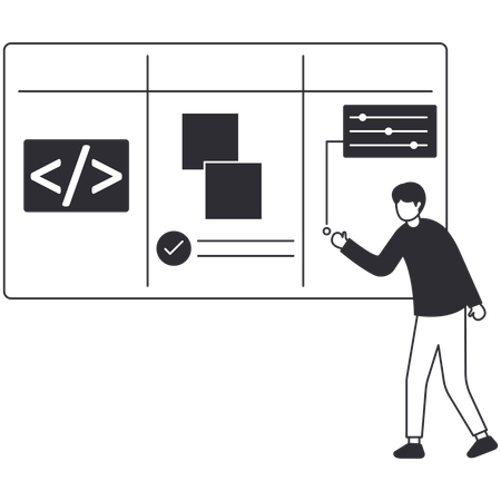 Project Management  Illustration