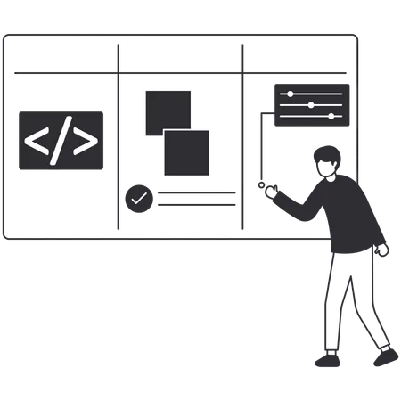 Project Management  Illustration