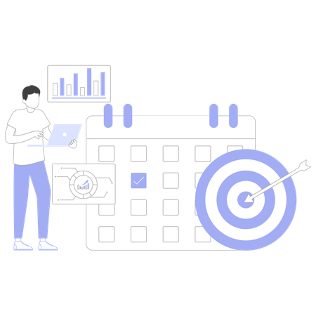 Project Management  Illustration