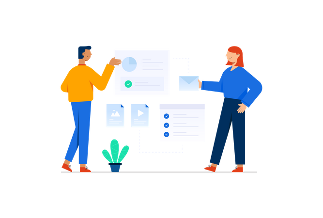 Project Management  Illustration