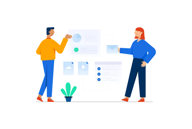 Project Management  Illustration