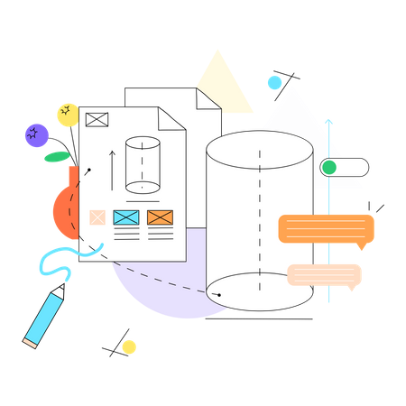 Project prototyping Illustration