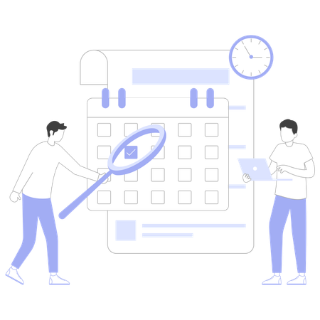 Project Schedule  Illustration