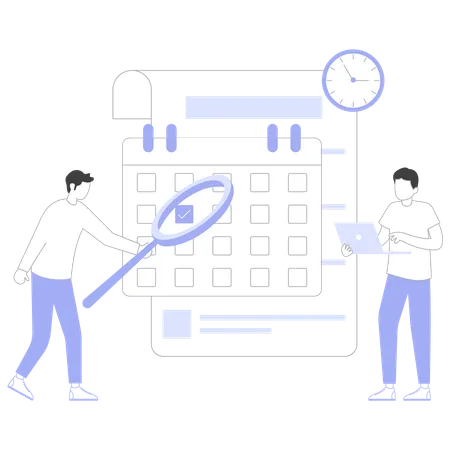 Project Schedule  Illustration