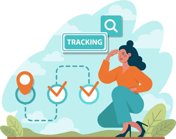 Project tracking  Illustration