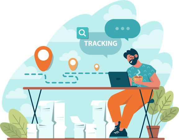 Project tracking  Illustration