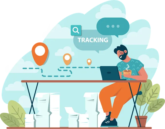 Project tracking  Illustration