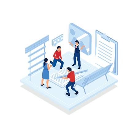 Projet d'étudiants  Illustration