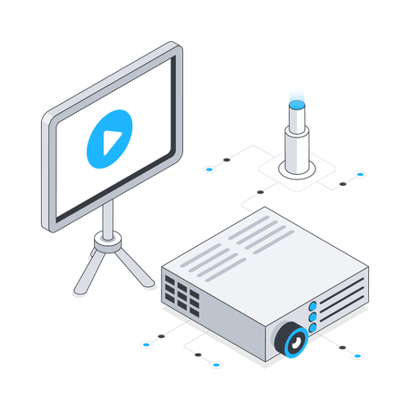 Projetor  Ilustração