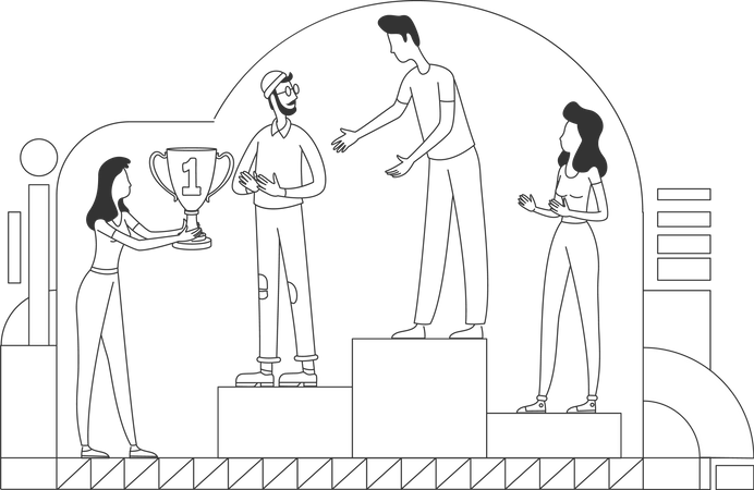 Promoción de empleo  Ilustración