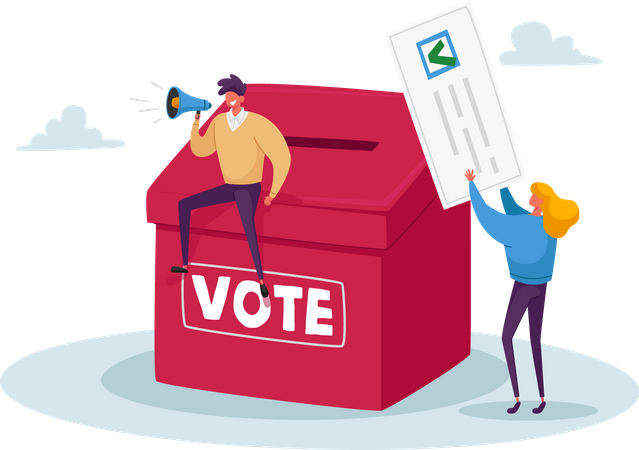 Promotion of election  Illustration