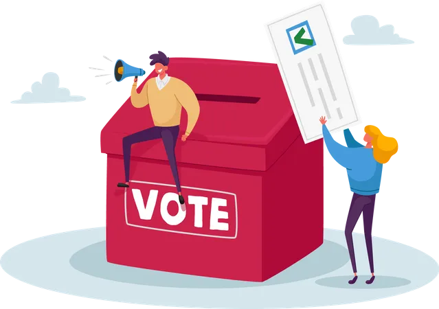 Promotion of election  Illustration