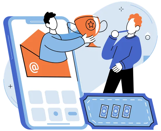 Promotion technique essential for increasing app visibility and attracting new users  Illustration