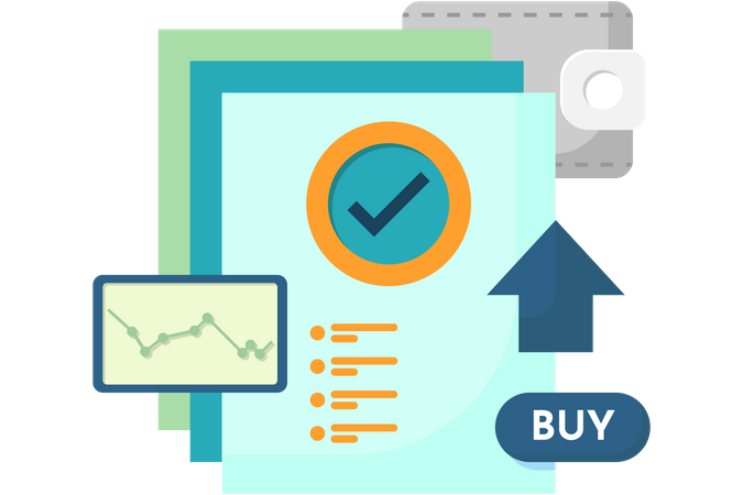 Proof of purchase of shares  Illustration