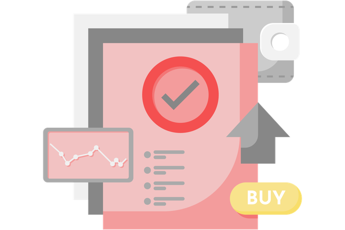 Proof of purchase of shares  Illustration