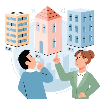 Property Agent  Illustration