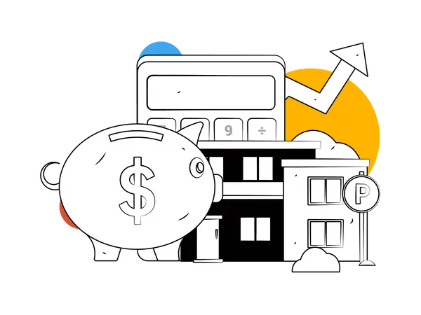 Property budget and growth  Illustration