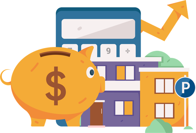 Property budget and growth  Illustration