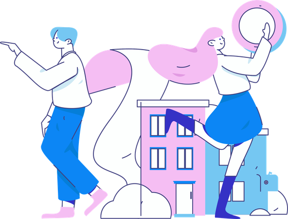Property budget and growth  Illustration