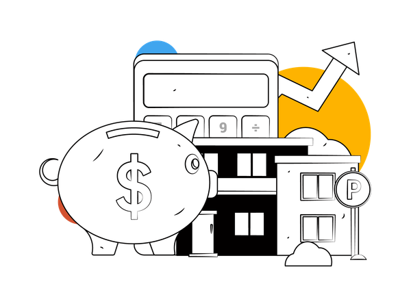 Property budget and growth  Illustration