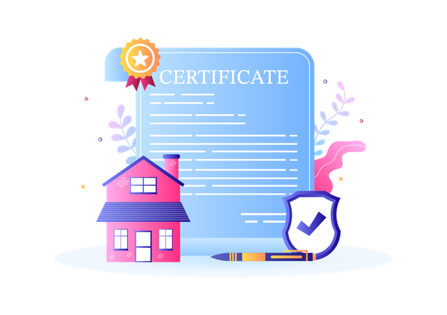 Property Certificate  Illustration