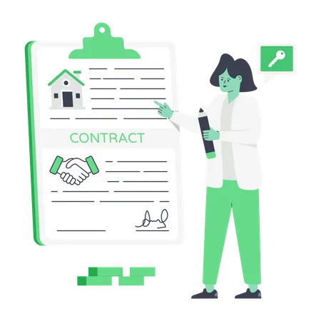 Property Contract  Illustration