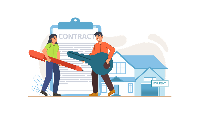 Property contract  Illustration