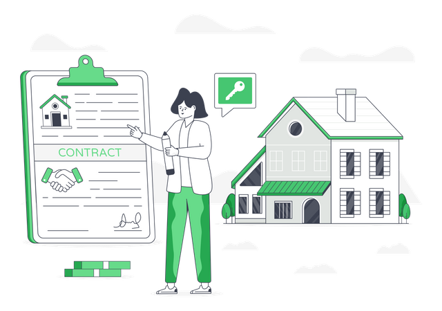 Property Contract  Illustration