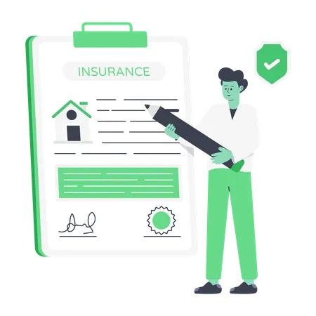 Property Insurance Illustration