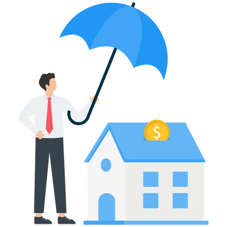 Property insurance Illustration
