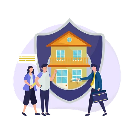 Property insurance  Illustration