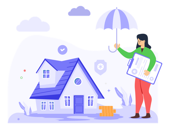 Property Insurance  Illustration