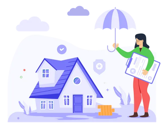 Property Insurance  Illustration