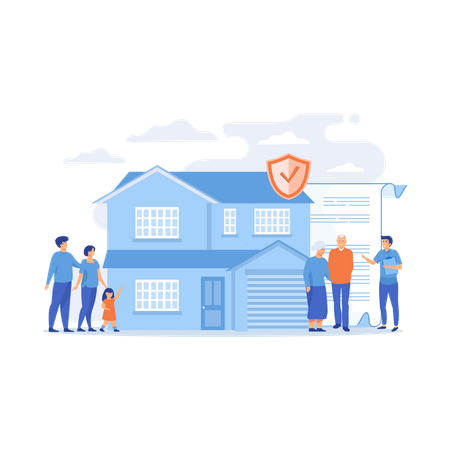 Property insurance  Illustration