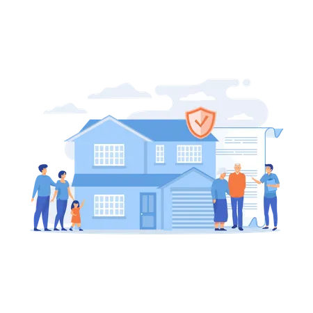 Property insurance  Illustration