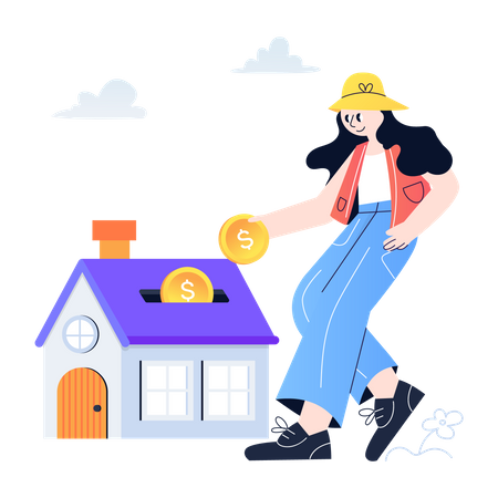 Property Investment  Illustration